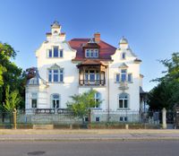 Aussenaufnahme Villa Dresden Architekturfotografie, Mehrfamilienhaus