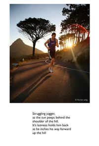 Struggling-jogger